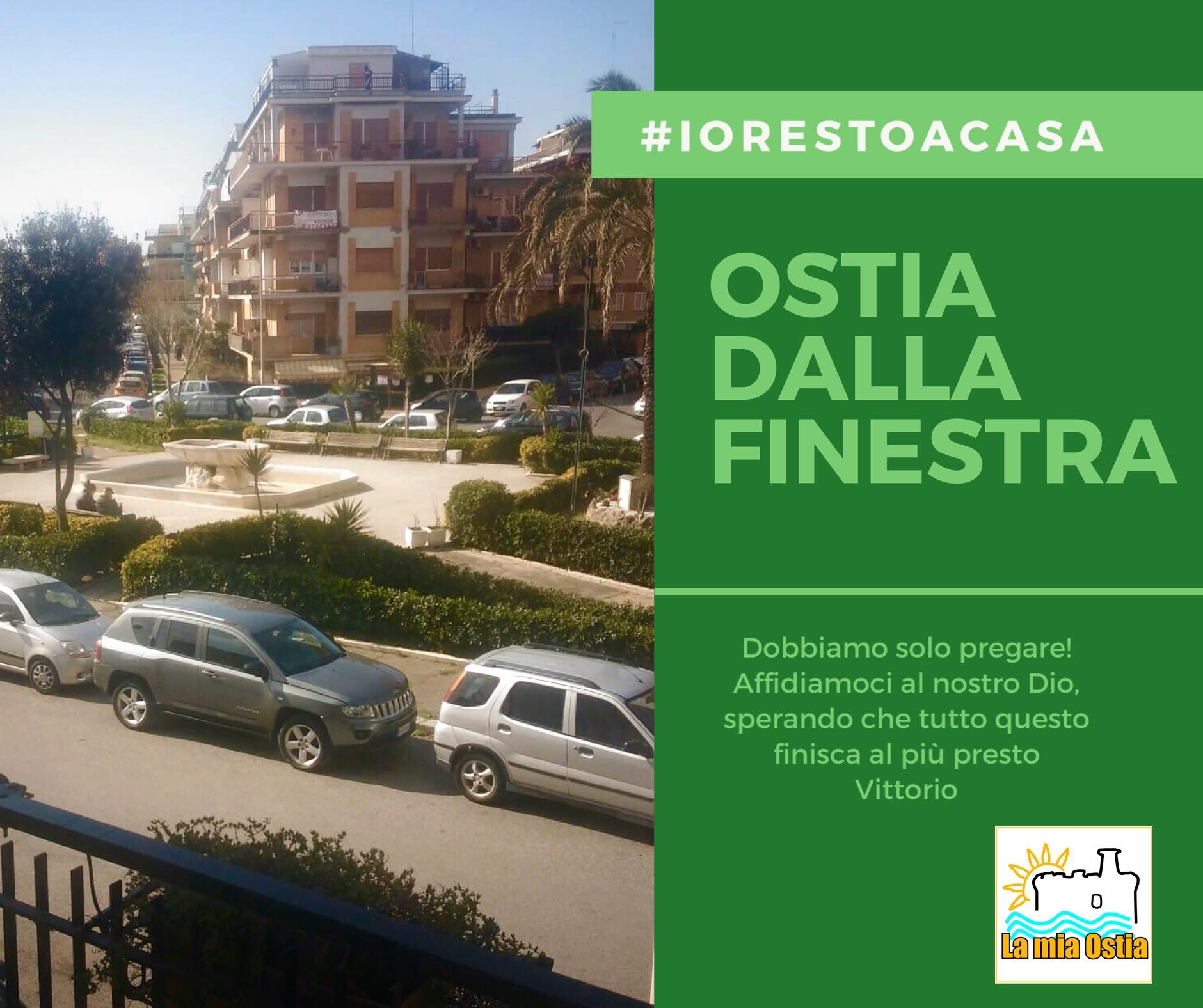 Ostia dalla finestra: mese di marzo